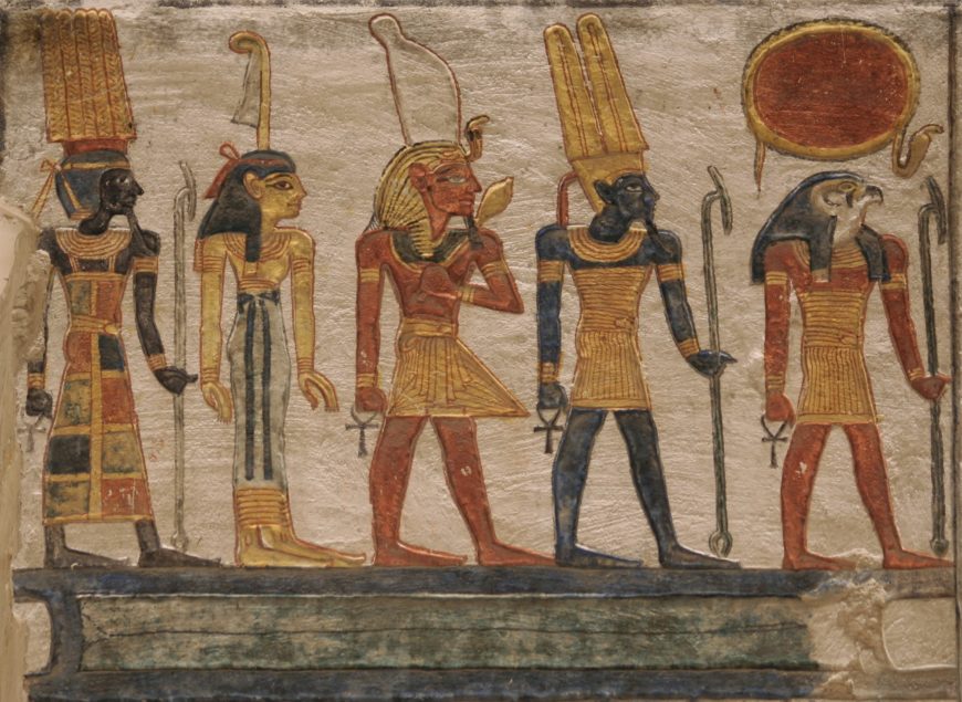 Ra-Horakhti, Ma'at, Amun