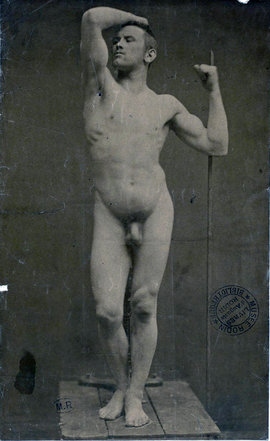 Gaudenzio Marconi, Auguste Neyt, model for The Age of Bronze, 1877 (Musée Rodin, Paris)