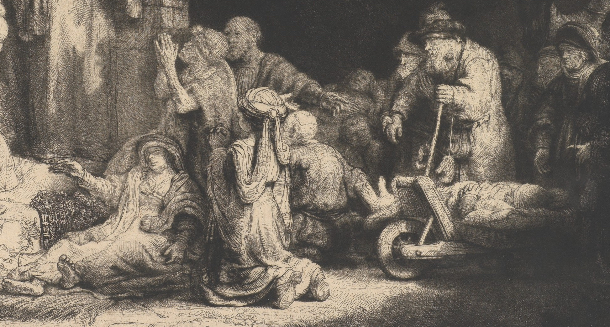 Smarthistory – Rembrandt, Christ Preaching (Hundred Guilder Print)