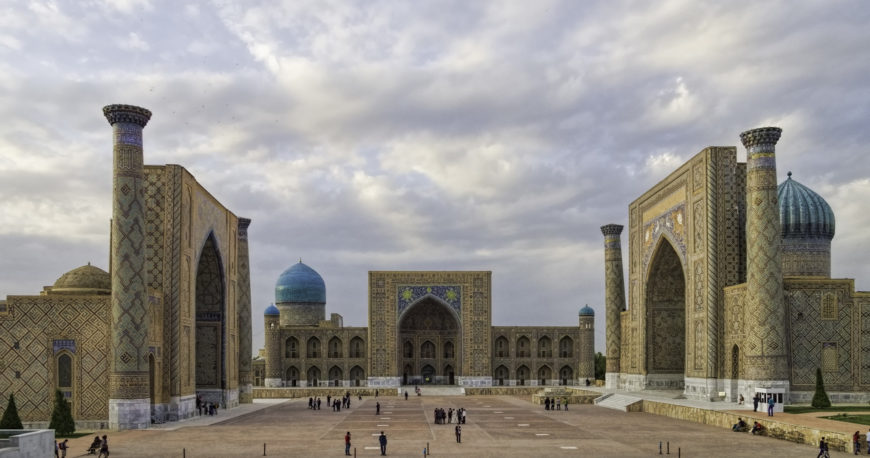 Registan, Samarkand, Uzbekistan, 15th–17th centuries (photo: Dan Lundberg, CC BY-SA 2.0)