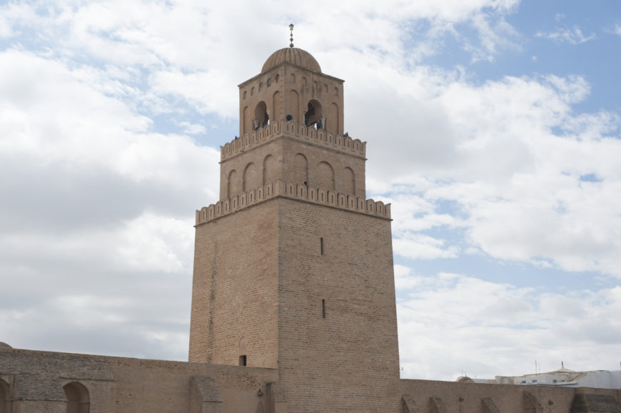 Minaret, Great Mosque of Kairouan (photo: Ross Burns/Manar al-Athar, CC BY-NC-SA 2.0)
