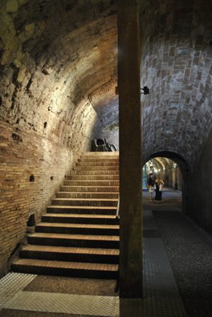Subterranean chambers, Baths of Caracalla, Rome