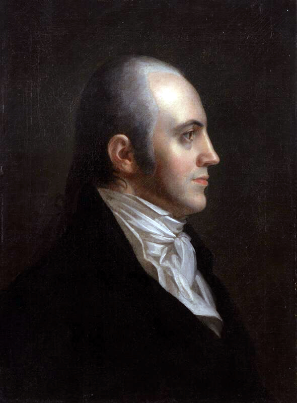 John Vanderlyn, Aaron Burr, 1802 (New York Historical Society)