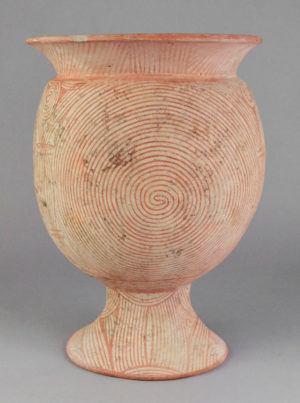 pot, Late Period, 300 B.C.E–200 C.E., fired and painted clay, Ban Chiang, Thailand (Penn Museum)
