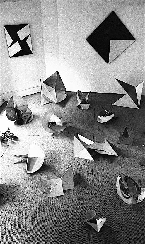 Installation view, Lygia Clark's Bichos, 1965 (photo: yigruzeltil)