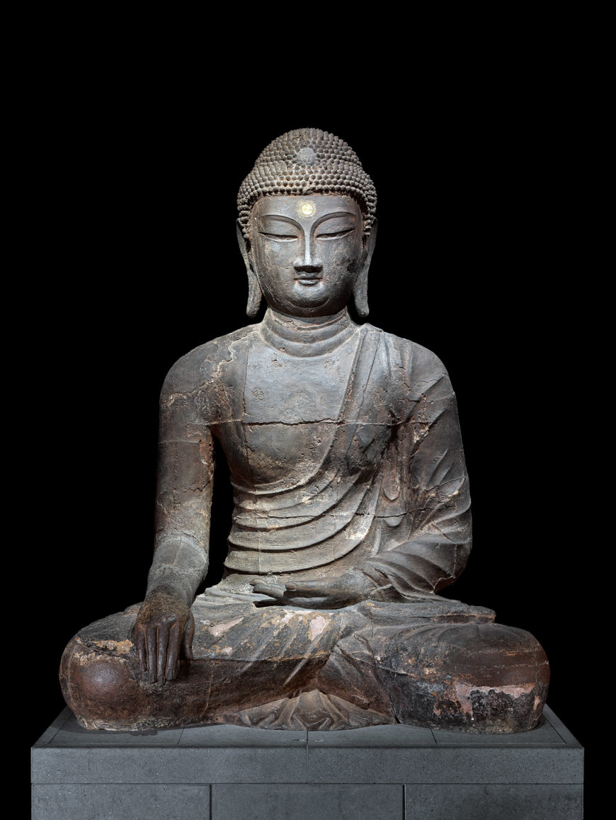 Cast-iron Buddha, Goryeo Dynasty (10th century), Discovered in Hasachang-ri, Gwangju, Gyeonggi Province, Height: 281.0cm, Treasure 332