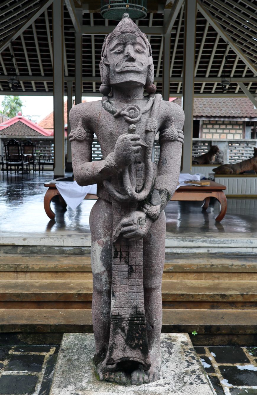The statue of Bhima at Dalem Hardjanegaran, Sukuh, Java (photo: Panggah Ardiyansyah)