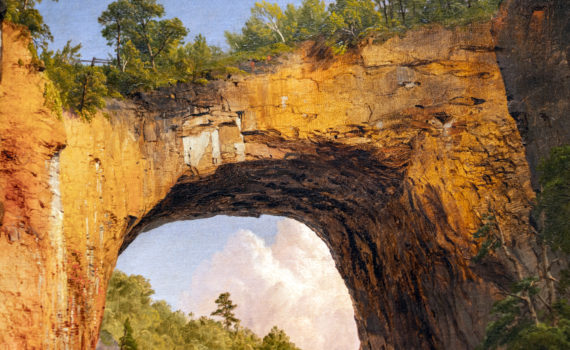 Frederic Church, <em>The Natural Bridge, Virginia</em>