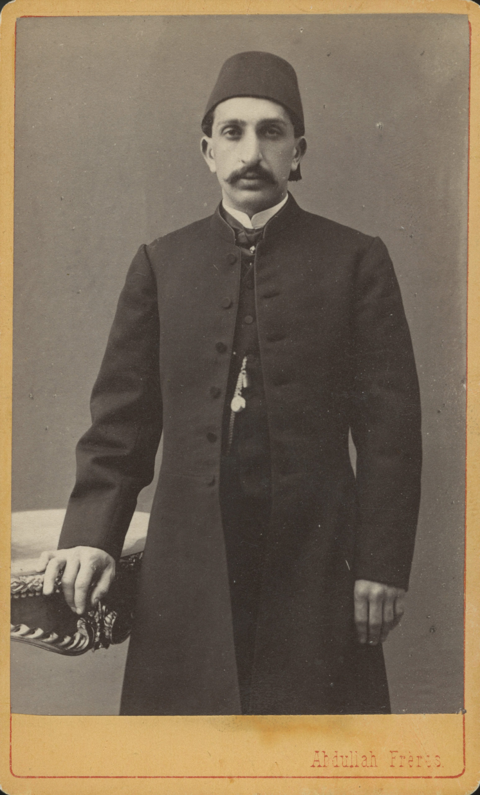 Abdullah Brothers, Sultan Abdülhamid II (as a prince), 1869