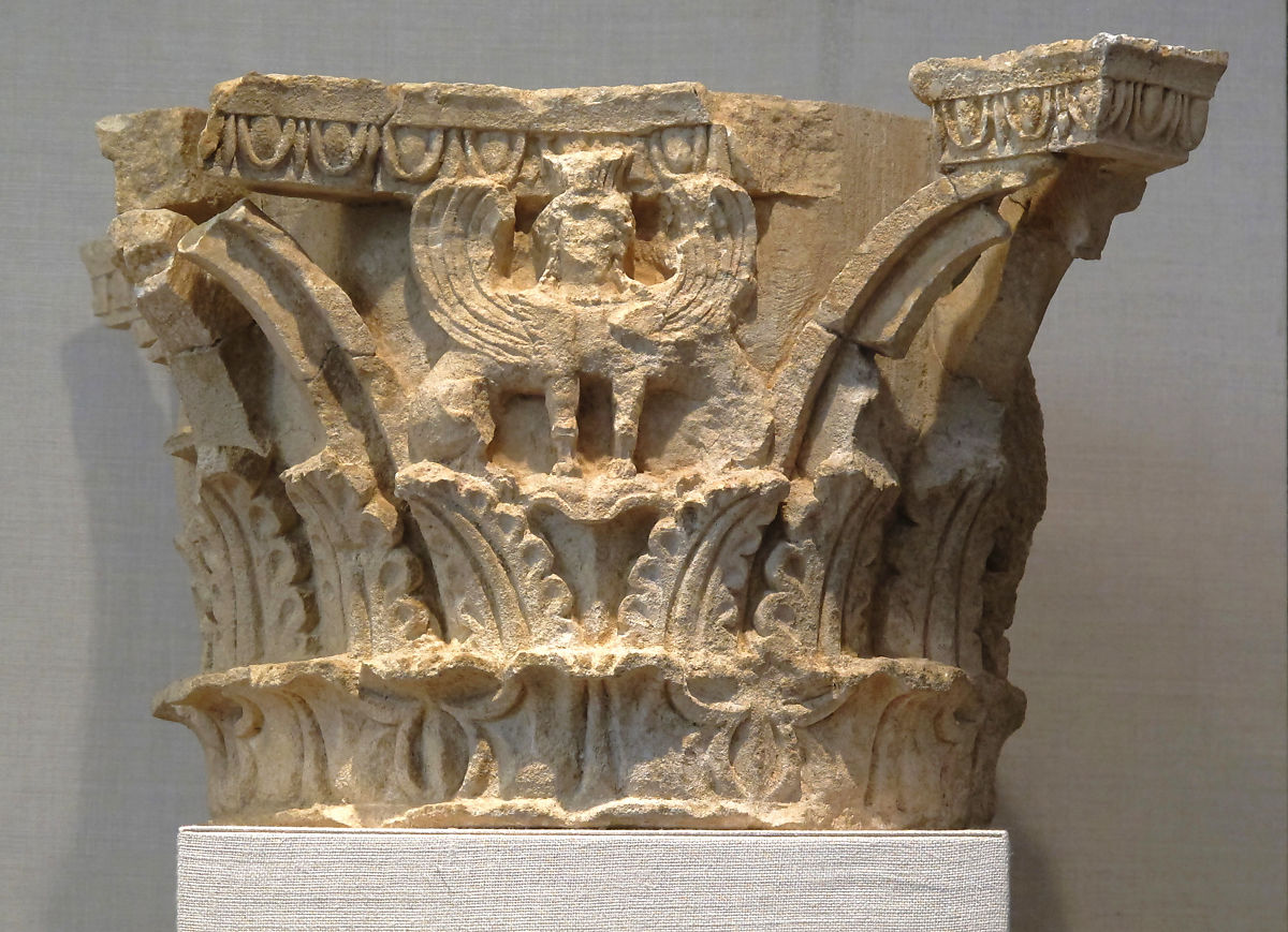 Corinthian column capital 4th–3rd century B.C.E. (The Metropolitan Museum of Art)