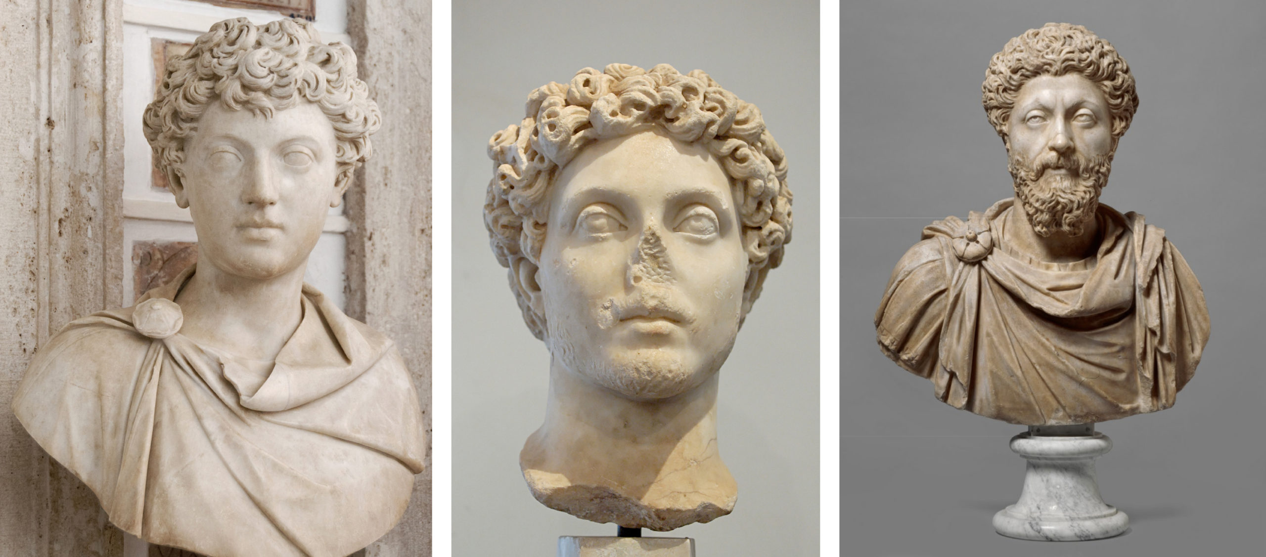 Art and sculptures from Hadrian's Villa: The marble theatrical masks  FOLLOWING HADRIAN