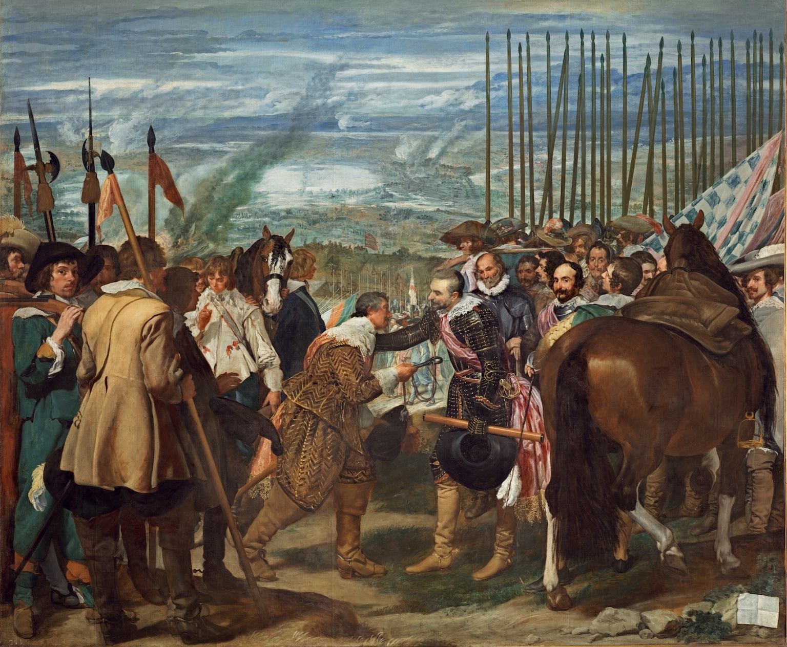 Diego Velázquez, The Surrender of Breda, 1634–35, oil on canvas, 307 cm × 367 cm (Museo del Prado, Madrid)