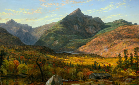 Jasper Francis Cropsey, Mount Jefferson, Pinkham Notch, White Mountains, 1857, oil on canvas, 80.01 x 125.73 cm (Virginia Museum of Fine Arts)