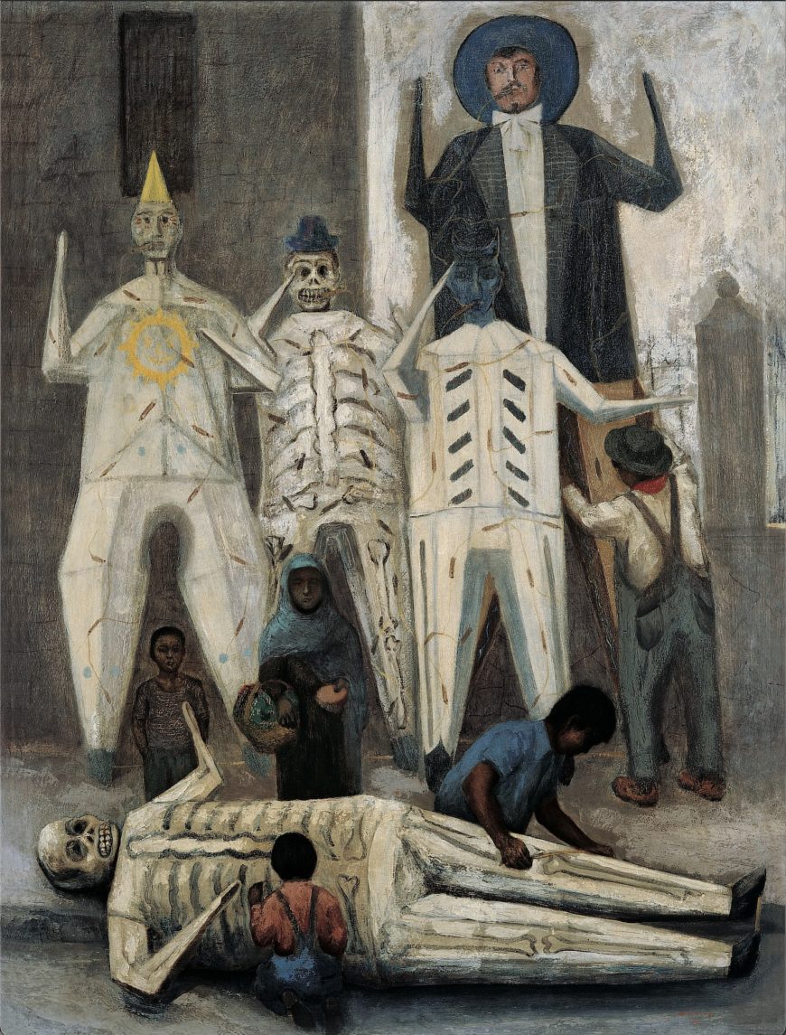 Luis Nishizawa, Los juderos, 1952 (Colección Andrés Blaisten, Mexico)