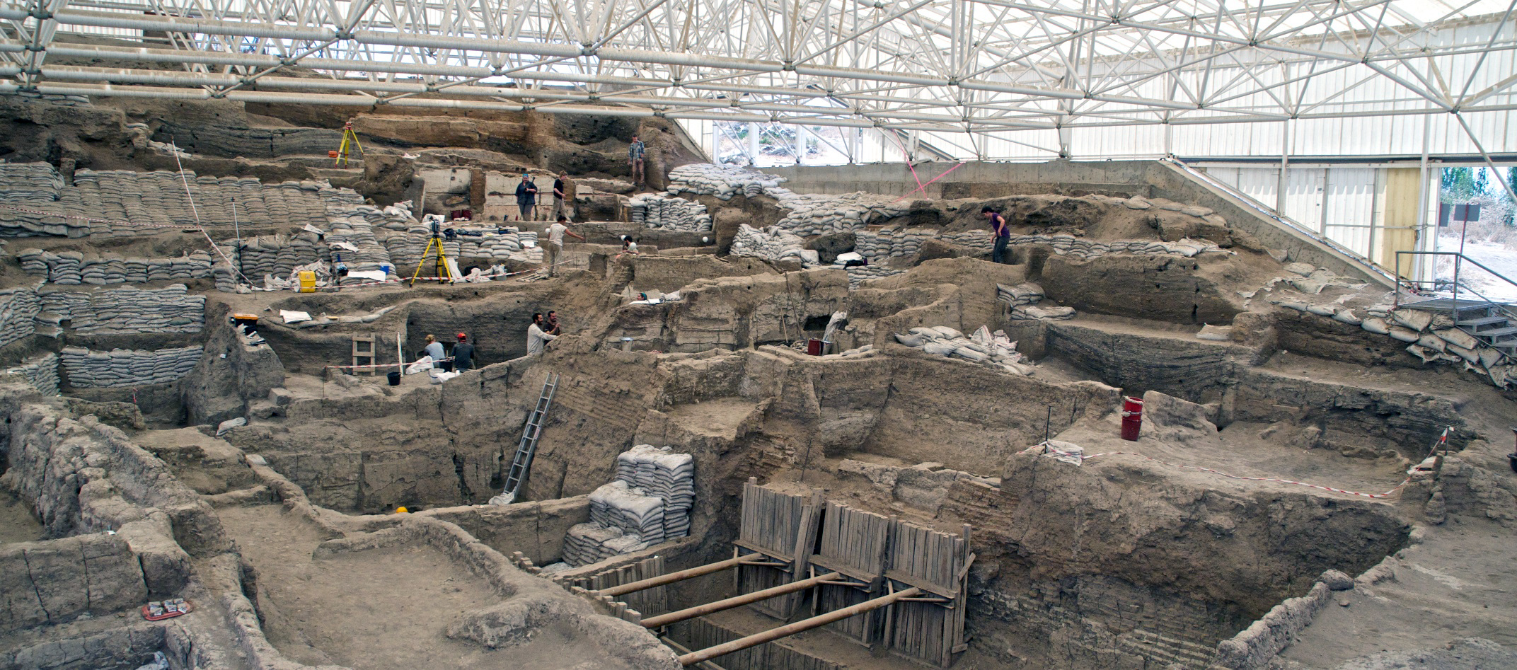 South Excavation Area, Çatalhöyük (photo: Çatalhöyük, CC BY-NC-SA 2.0)