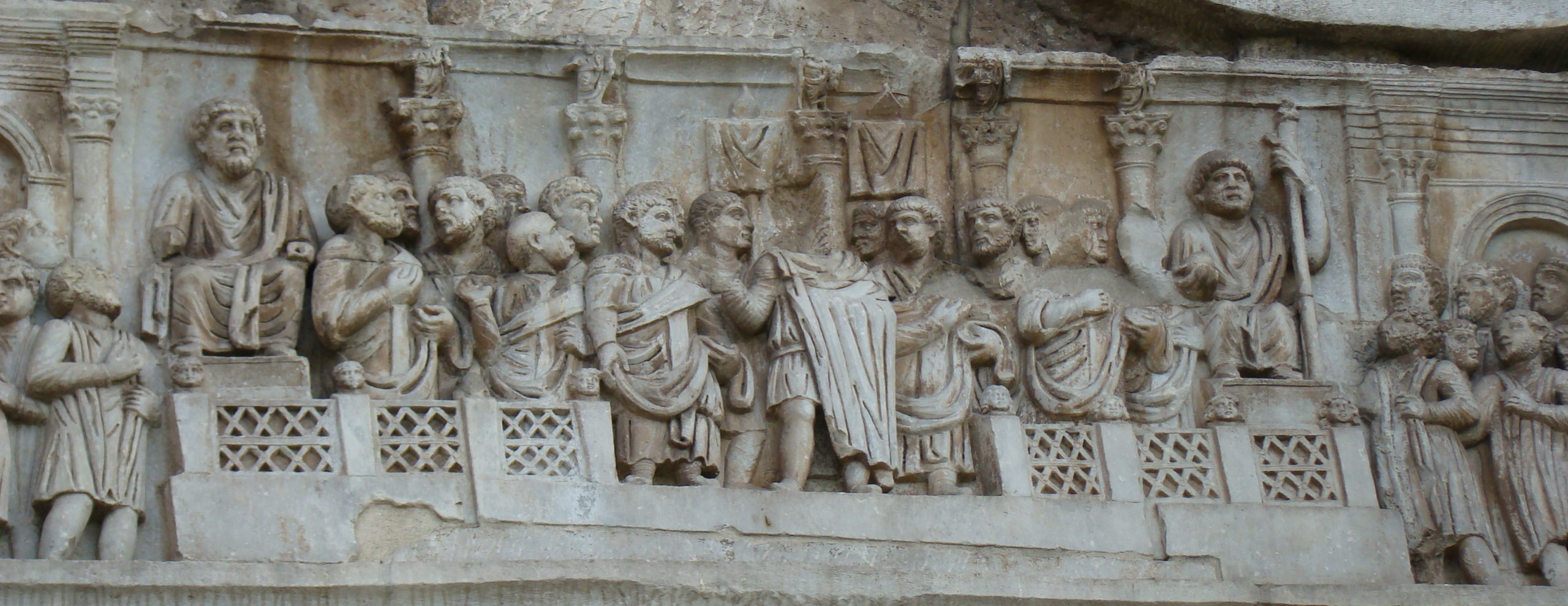 Relief from the Arch of Constantine, 315 C.E., Rome (photo: F. Tronchin, CC BY-NC-ND 2.0)