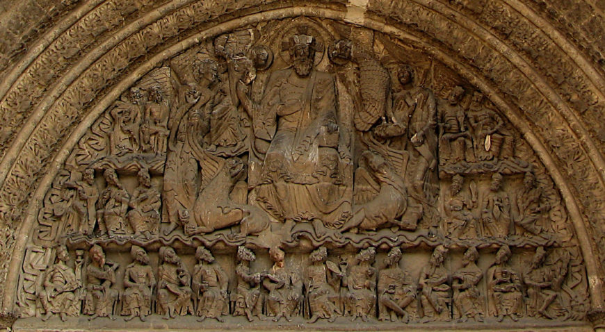 Tympanum from the south portal, Saint-Pierre, Moissac, c. 1115–30 (photo: Nick Thompson, CC BY-NC 2.0)