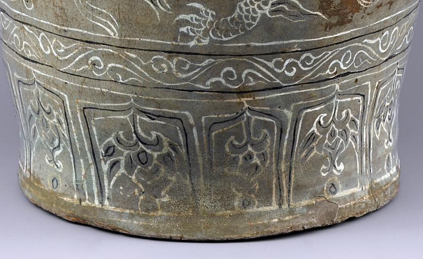 Smarthistory – Buncheong Jar With Cloud And Dragon Design