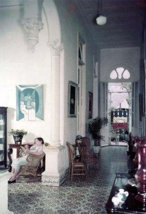 Interior view of Amelia Peláez's house in Havana, Cuba ( University of Miami. Library. Cuban Heritage Collection)