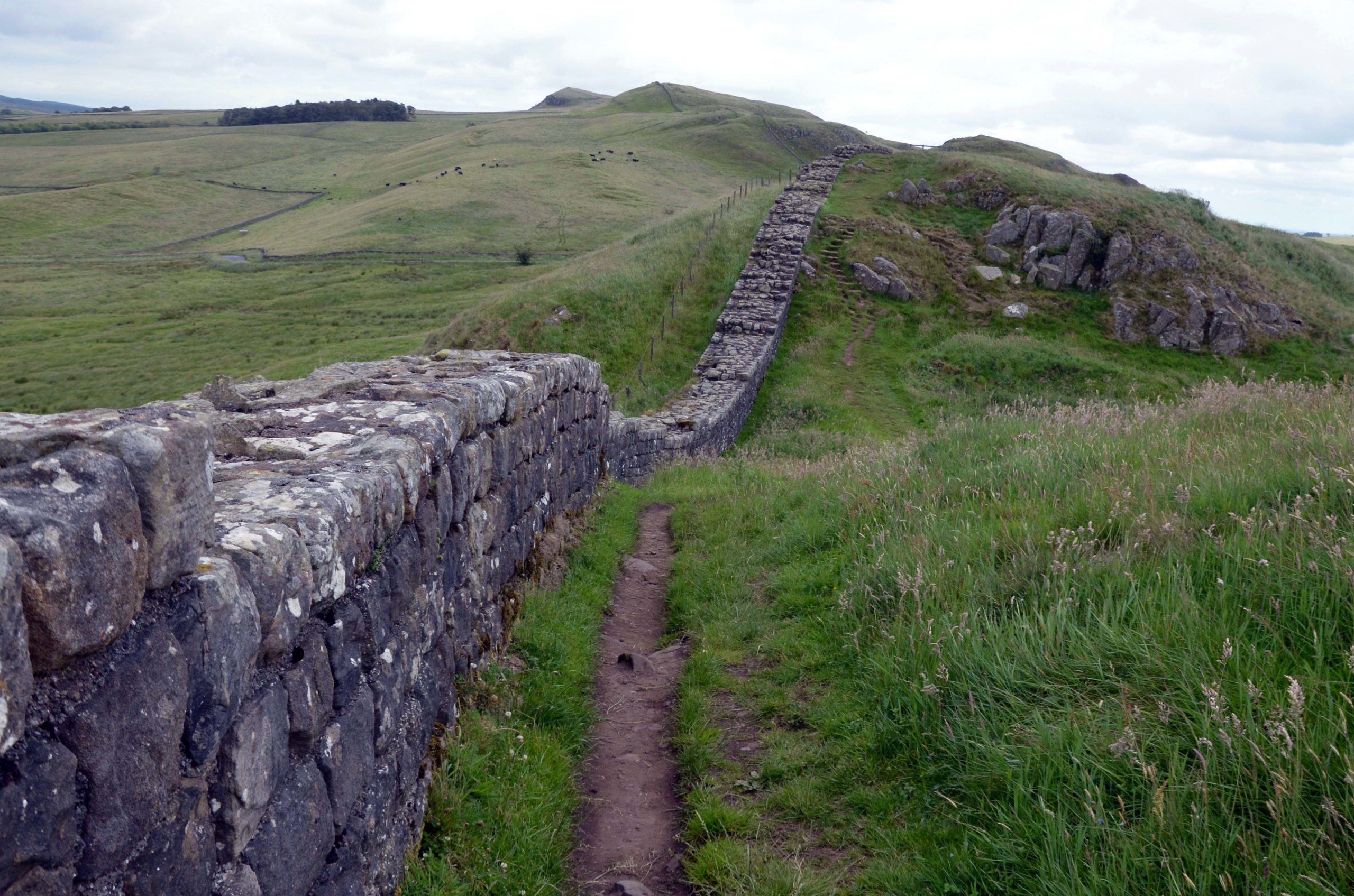 Hadrian's Wall (photo: Carole Raddato, CC BY-SA 2.0)