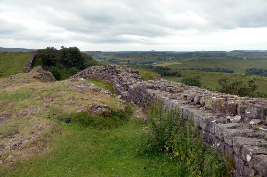 Walltown Crags, Hadrian's Wall (photo: Carole Raddato, CC BY-SA 2.0)
