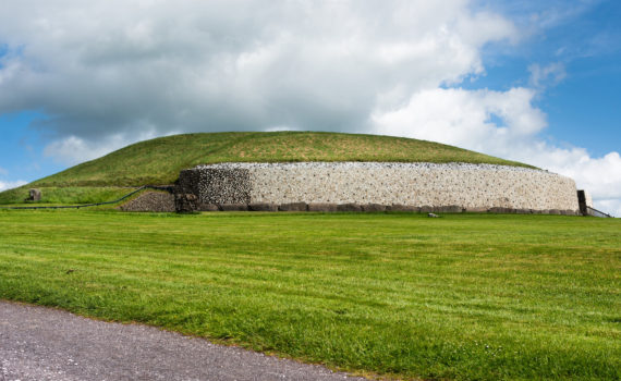 Newgrange, a prehistoric tomb in Ireland