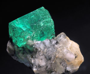 Emerald from the Muzo Mine, Colombia, Vasquez-Yacopí mining district, Boyacá District, Colombia (photo: Géry Parent, CCO 1.0)