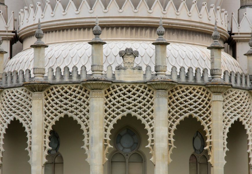 John Nash, Royal Pavilion, Brighton, England, 1815–23 (photo: Karen Roe, CC BY 2.0)