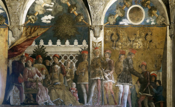 Andrea Mantegna, Camera Picta (Camera degli Sposi), frescos in the ducal palace in Mantua, 1465-74 (photo: Sailko, CC BY 3.0)