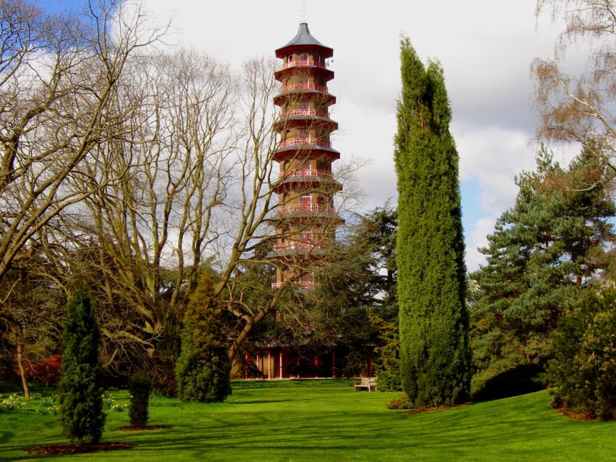 William Chambers, Great Pagoda, Kew Gardens, London, 1762 (photo: public domain)