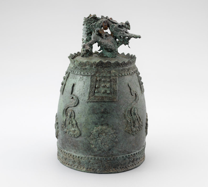 Bronze bell, Goryeo Dynasty, Yeoncheon-gun, Gyeonggi Province, 36.5 cm high (National Museum of Korea)