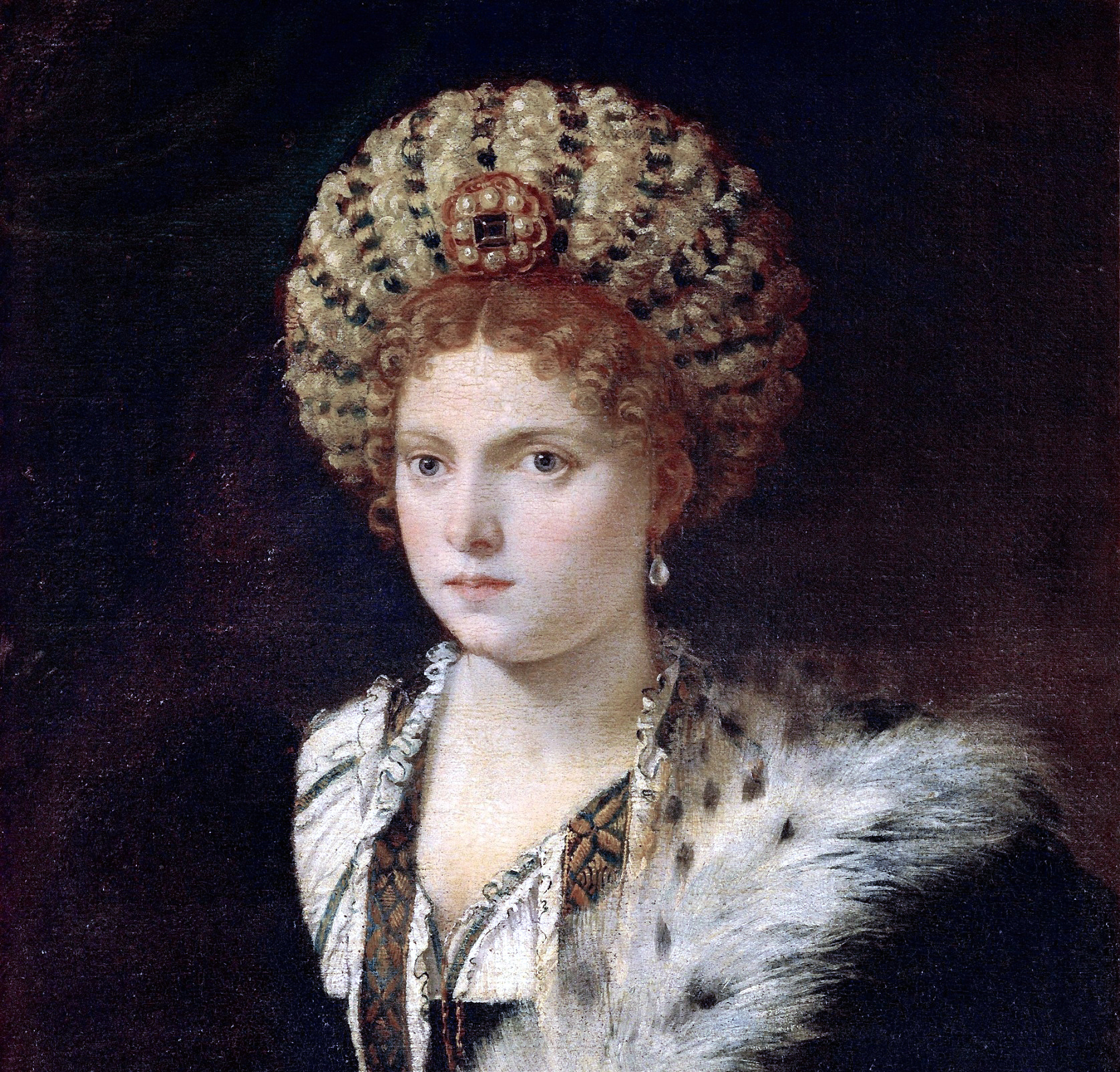 Smarthistory – Titian, Isabella d'Este (Isabella in Black)