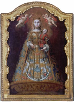 Juan Pedro López, Our Lady of Guidance, c. 1762, oil on panel.  Museum of Fine Arts, Boston.