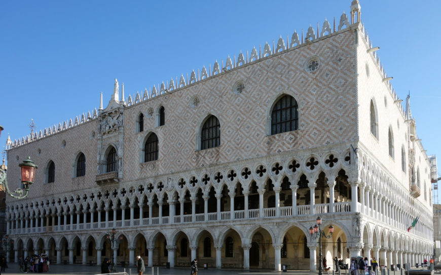Palazzo Ducale (Doge's Palace), Venice, 1424 (photo: Steven Zucker, CC BY-NC-SA 2.0)