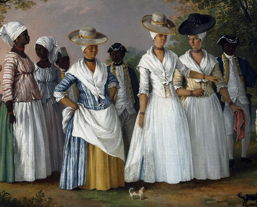 Smarthistory – Agostino Brunias, Free Women of Color with Their Children  and Servants in a Landscape