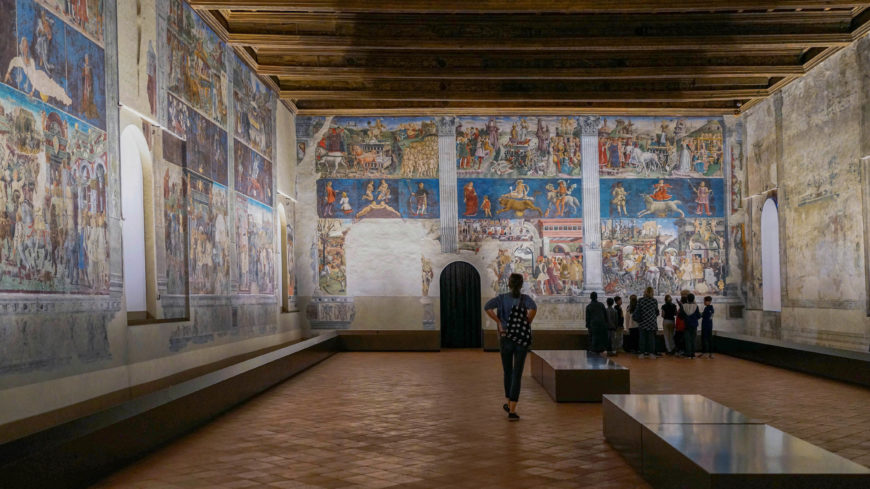 Sala dei Mesi, 1460s, Palazzo Schifanoia, Ferrara (photo: Lauren Kilroy-Ewbank, CC BY-NC-SA 2.0)