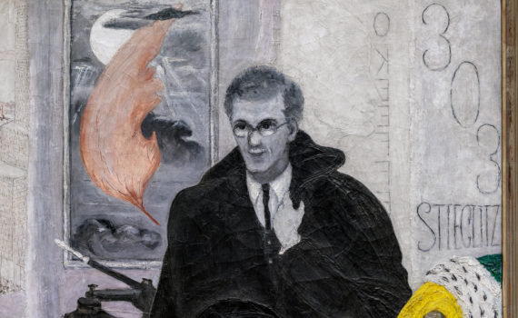 1928<br>Florine Stettheimer, <em>Portrait of Alfred Stieglitz</em>