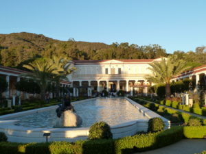 The outer Peristyle Garden of the Getty Villa Roman gardens (photo: Dave & Margie Hill / Kleerup, CC BY-SA 2.0)