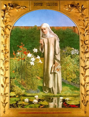 Charles Allston Collins, Convent Thoughts, 1851, oil on canvas, 84 x 59 cm (Ashmolean Museum of Art)