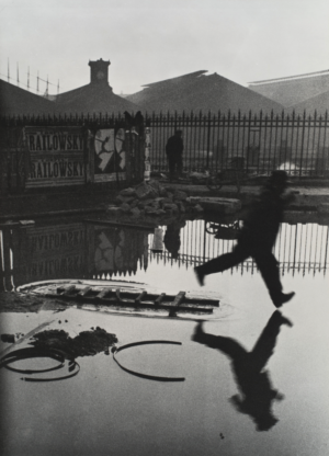 Henri Cartier-Bresson, Behind the Gare St. Lazare, 1932, 35.2 x 24.1 cm (The Museum of Modern Art)
