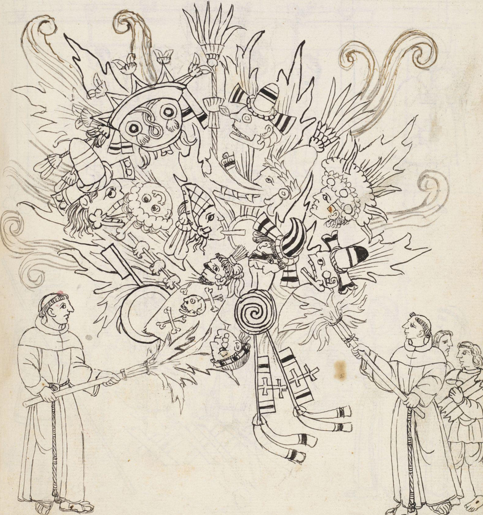 Smarthistory – “Burning of the Idols,” in Diego Muñoz Camargo's