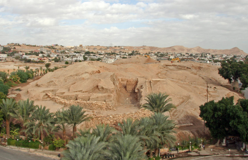 Tell es-sultan, Jericho archaeological site (photo: Tamar Hayardeni, CC BY 3.0)