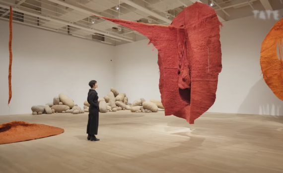 Step inside Magdalena Abakanowicz’s forest of woven sculptures