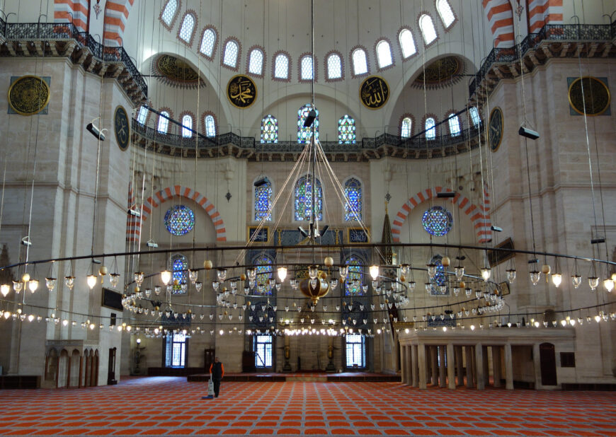 Süleymaniye Mosque (Ottoman), 1558, Istanbul (photo: Steven Zucker, CC BY-NC-SA 2.0)