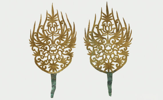 Crown ornaments from the Tomb of King Muryeong