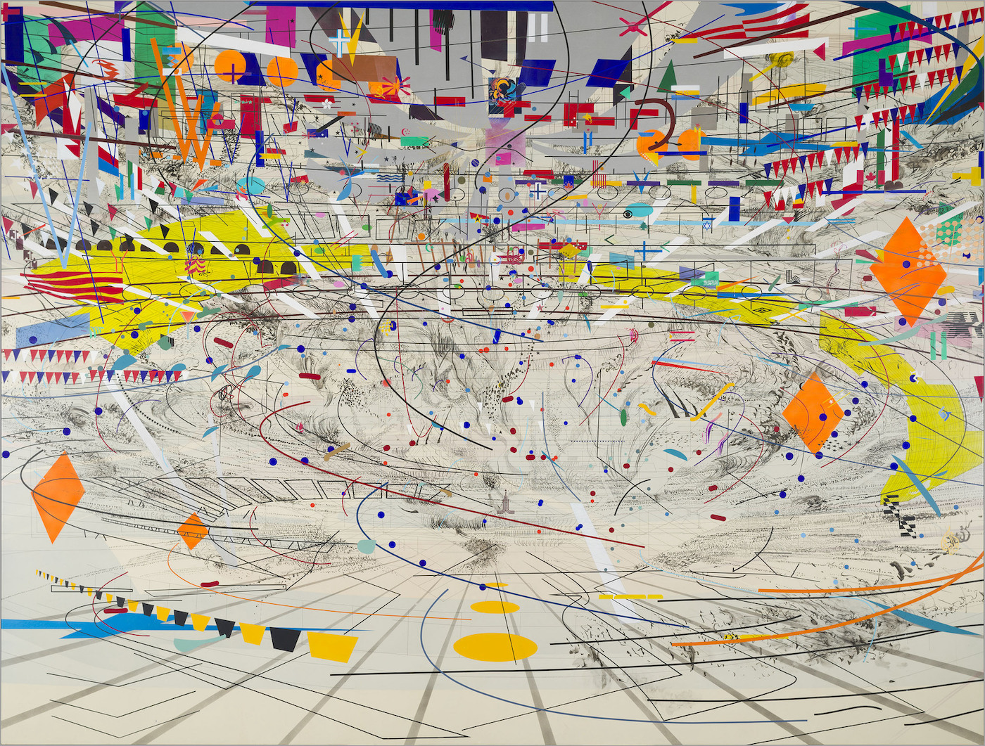 Julie Mehretu Untitled