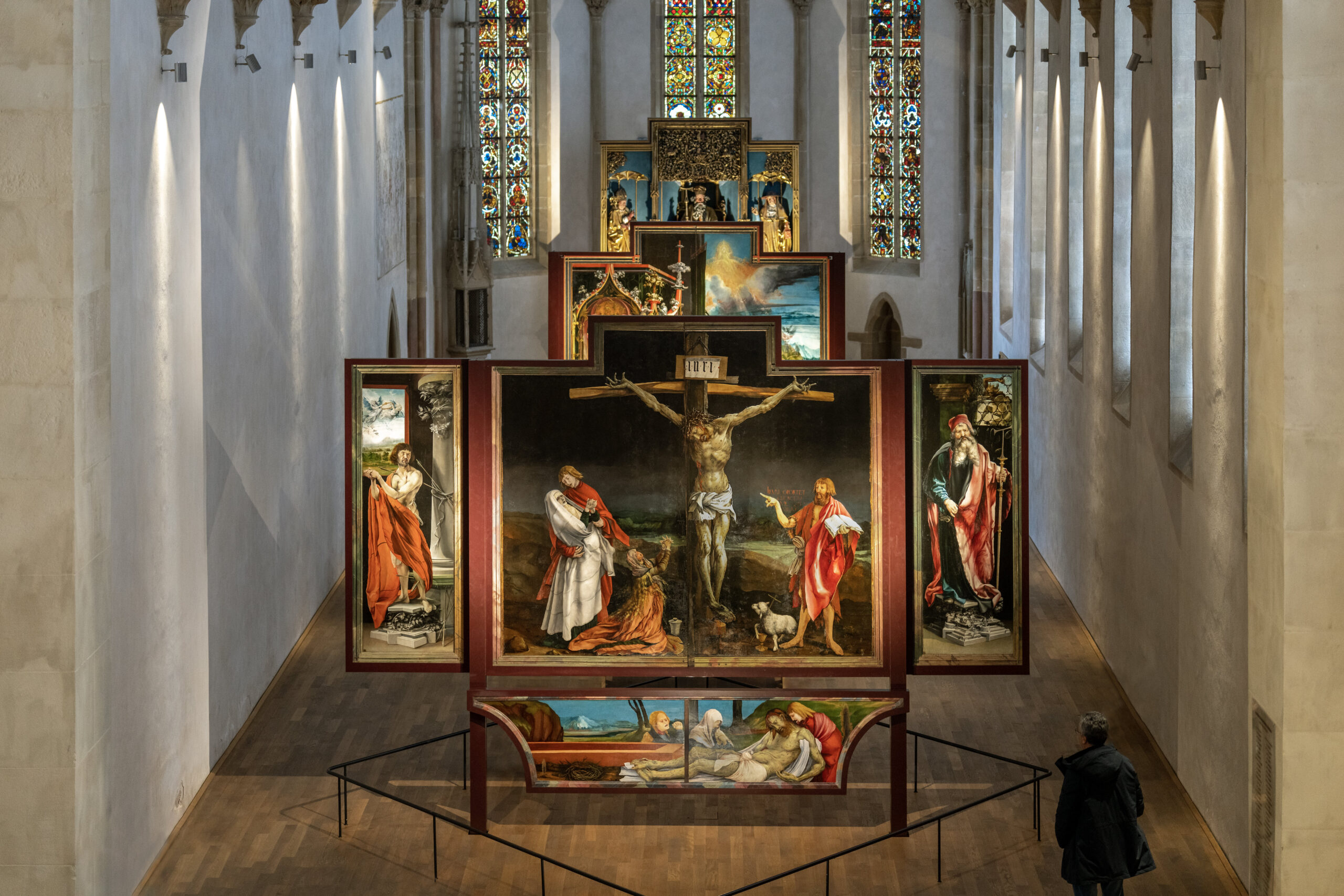 Isenheimer Altar Von Grnewald Auferstehung Bild Von