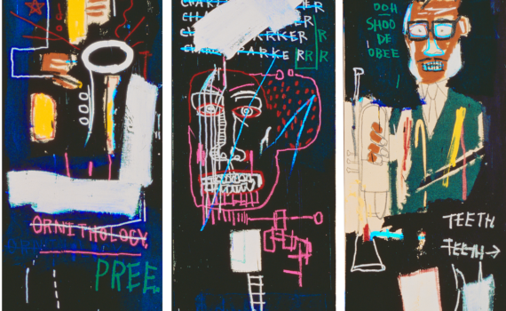 Jean-Michel Basquiat, <em>Horn Players</em>