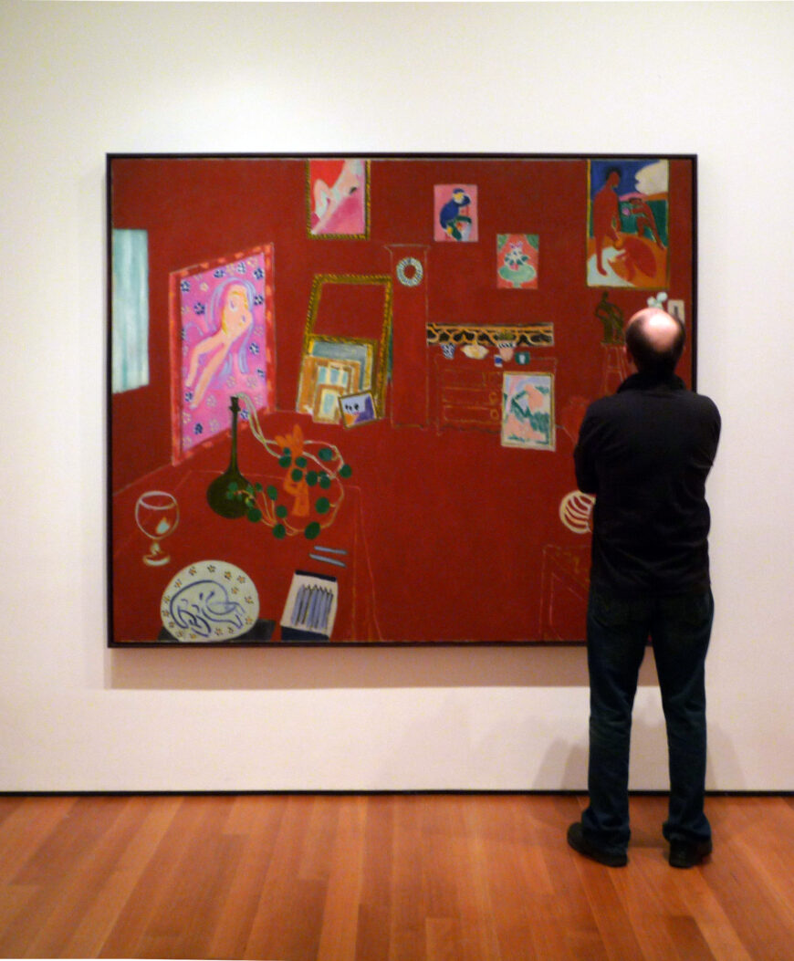 Henri Matisse The Red Studio _ Red Studio Painting – HRXXA