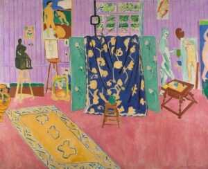 Henri Matisse, The Pink Studio, 1911, oil on canvas, 181 x 221 cm (Pushkin Museum of Fine Art, Moscow)